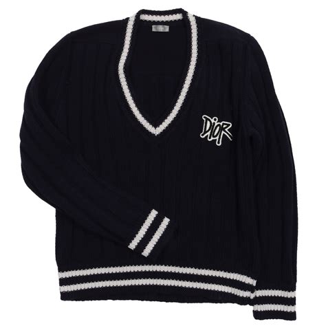 dior stussy sweater